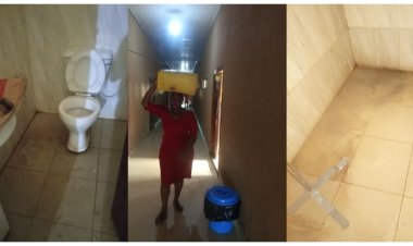 Protest at Enugu State University Teaching Hospital Due to Lack of Water