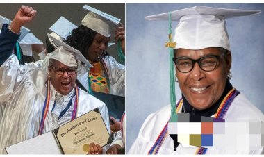 67-year-old woman fulfils lifelong dream, graduates from US high school with good grade