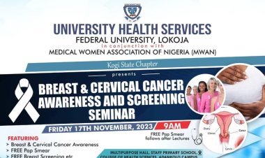 FULafia Health Service Presents Breast & Cervical Cancer Awareness and Screening Seminar