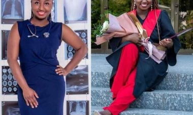 24 yr old Nigerian Lady graduates as Best Students in Medicine from Ukrainian University