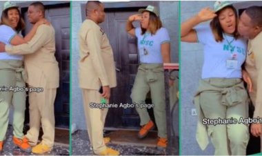 He Made All of this Possible": Corps Member Celebrates Husband Who Sponsored Her Education