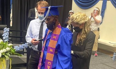 Triumph Over Adversity: Paralyzed Man Walks Across Stage to Receive Bachelor's Degree
