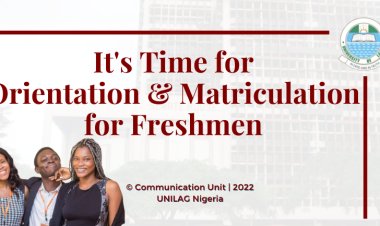 University of Lagos to Embark on Orientation Programme for Fresh UTME/Direct Entry Students