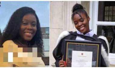 Young African Lady who was initially rejected by UK university finally gain admission, graduates with first-class degree