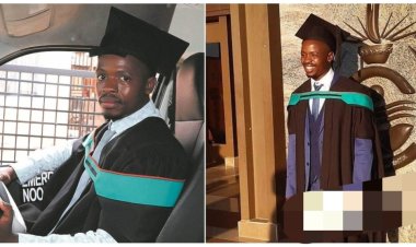 28-year-old man who worked as a taxi driver to pay his school fees finally bags degree in Education