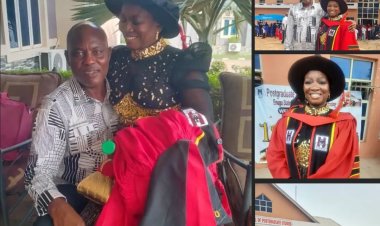 Peace Group Vice Chairman, Mrs. Ifeyinwa Emilia Onyishi, Achieves PhD in Educational Management from ESUT