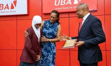 Sweet Heaven High School's Khadija Husna Makes a Graceful Stand for Values, Rejects Handshake at UBA National Essay Competition Award Ceremony