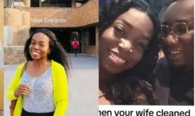 Man Honors Wife's Sacrifice: Enrolls Her in School After She Supported His Education as a Cleaner