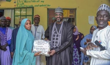 YUMSUK VC Leads An Impactful Visit To Some Secondary Schools, Emphasizes On Girl Child education