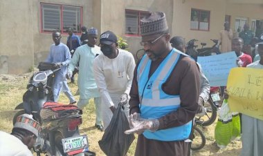 YUMSUK VC Joins Hands With Students In The 'WALK WITH THE VC' Initiative, Spearheaded By The National Association of Geography Students