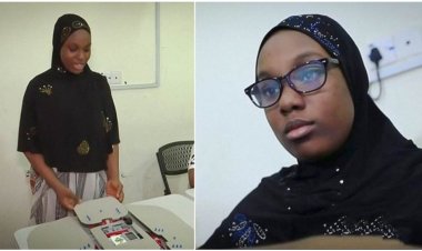 Prodigious 12-Year-Old Nigerian Inventor, Fathia Abdullahi, Unveils Robot Revolutionizing Laundry: Folds Clothes in Just 3 Seconds