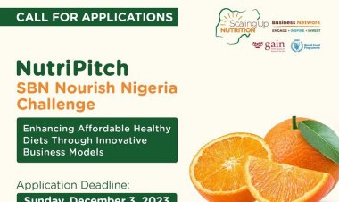 SBN Nourish Nigeria Challenge 2023: Calling Agribusiness Entrepreneurs for Impactful Change