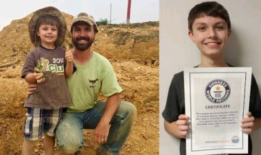 11-Year-Old  Pupil Wylie Brys Achieves Remarkable Feat, Discovers 100-Million-Year-Old Dinosaur Fossil at Age 4