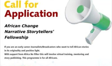 Join the African Change Narrative Storytellers’ Fellowship 2024