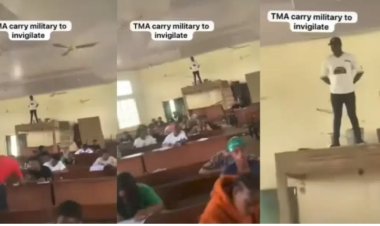 Unconventional Exam Supervision Sparks Reactions as Lecturer Takes Dramatic Approach