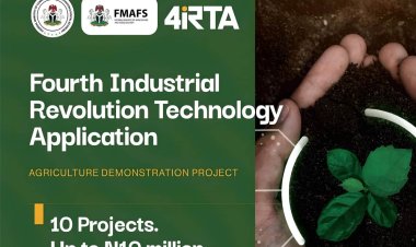 Apply Now for 4IRTA Initiative N10 Million Funding for Agri-Tech Innovators