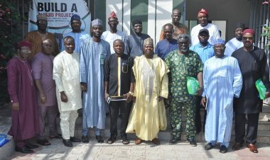 Another Set of NUC Accreditation team arrives IBBUL, welcomed by the Vice Chancellor
