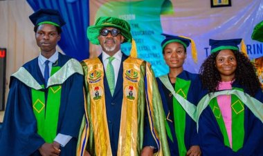 TASUED Convocation: Abiodun Gifts Three Best Graduating Students N2m Each