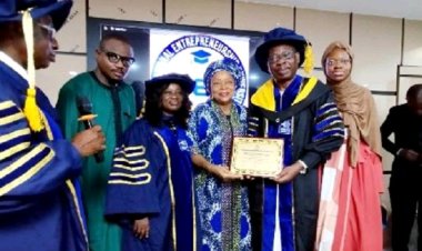 USA Varsity Bestows Professorship on CIPSMN Boss