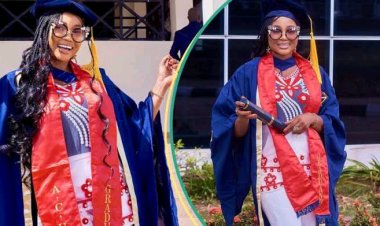 Nollywood Actress Jumoke Odetola Celebrates Completion of MBA Amid Health Challenges**