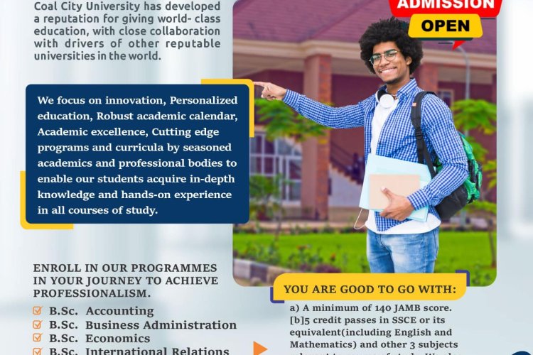 Coal City University (CCU) Unveils a Visionary Educational Odyssey, Promising Unmatched Quality