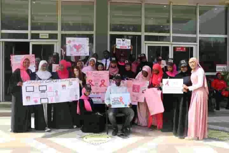 Skyline University Nigeria Biological Sciences Department Marks Breast Cancer Awareness Month