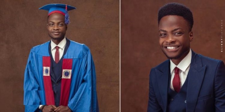 Nigerian man emerges overall best-graduating student, bags Pharmacy degree with 4.96/5.00GPA