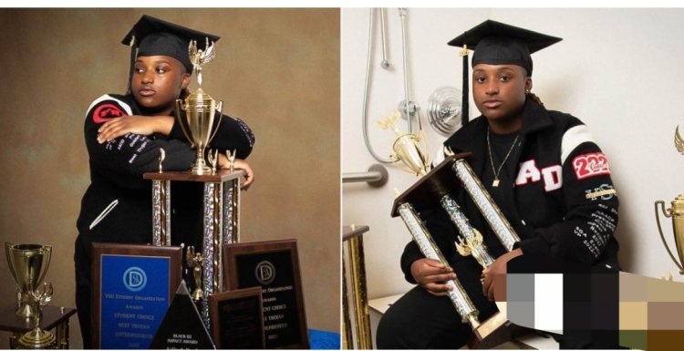 20-year-old girl graduates from US university, wins award as Entrepreneur of the Year