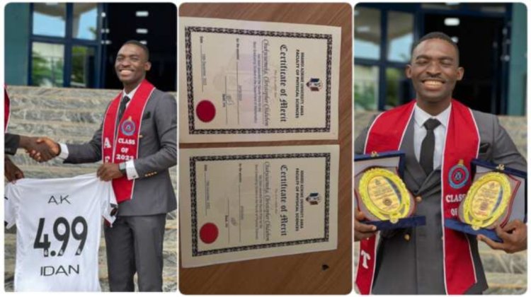 Department 10k, Faculty 10k": First Class Graduate Who Received N20k as Cash Prize Laments