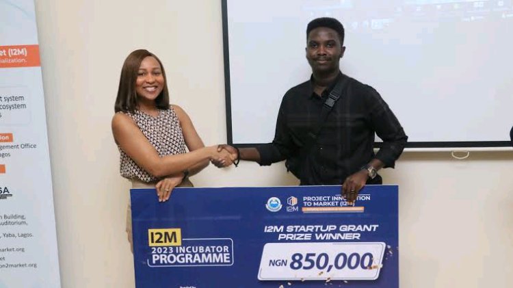 UNILAG Undergraduate Wins Entrepreneurial Start-up Competition with Innovative Tech Solution