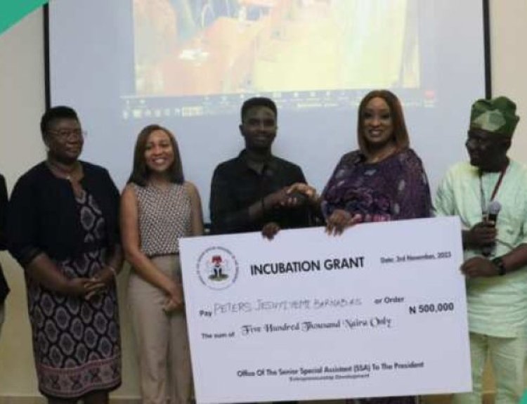 UNILAG Undergraduate Triumphs in Entrepreneurial Start-up Contest with Revolutionary Tech Innovation