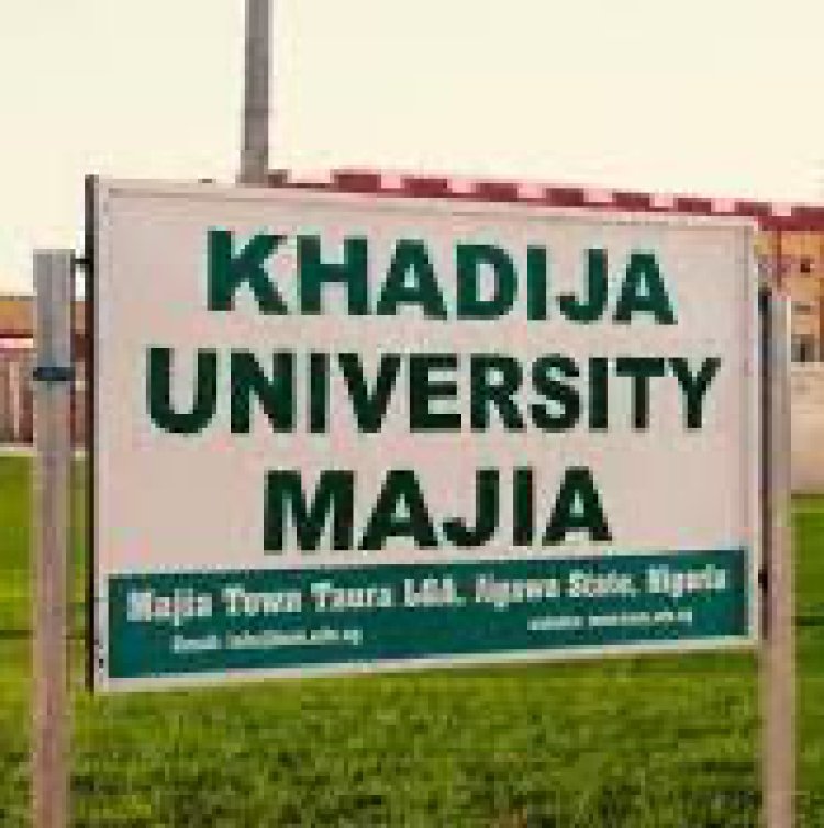 Khadija University, Majia academic calendar for 2023/2024 academic session