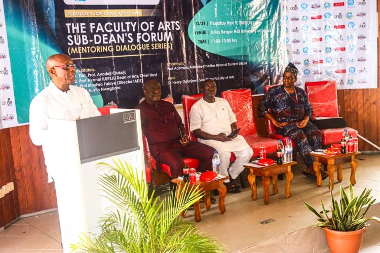 UNILAG Faculty of Arts Launches Mentorship Forum to Empower Early Career Researchers