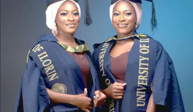 Identical Twin Sisters Achieve Academic Excellence with First-Class Honours at UNILORIN