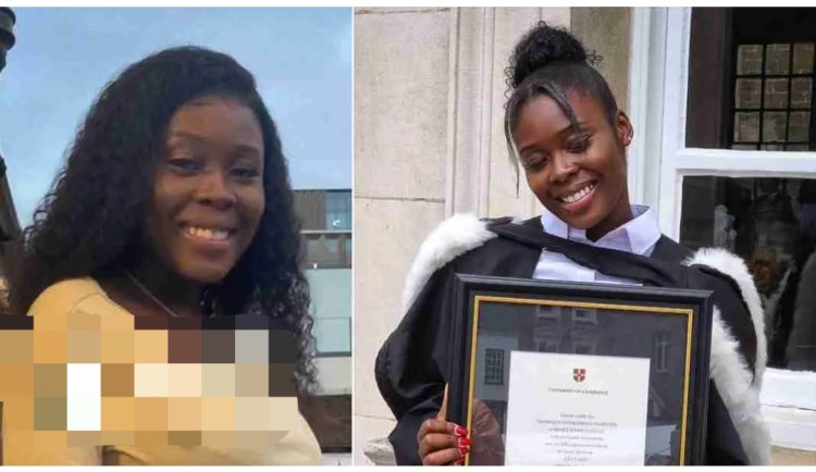 Young African Lady who was initially rejected by UK university finally gain admission, graduates with first-class degree