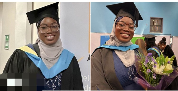 Brilliant Nigerian Mariam Badmus Graduates with Distinction in Biomedical Sciences from UK University