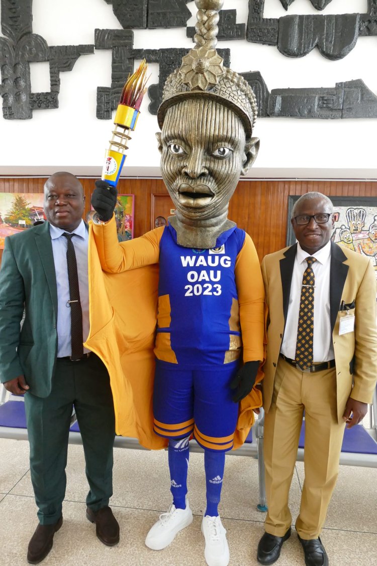 OAU Unveils Mascot for WAUG 2023, Anticipates Grand Sporting Spectacle