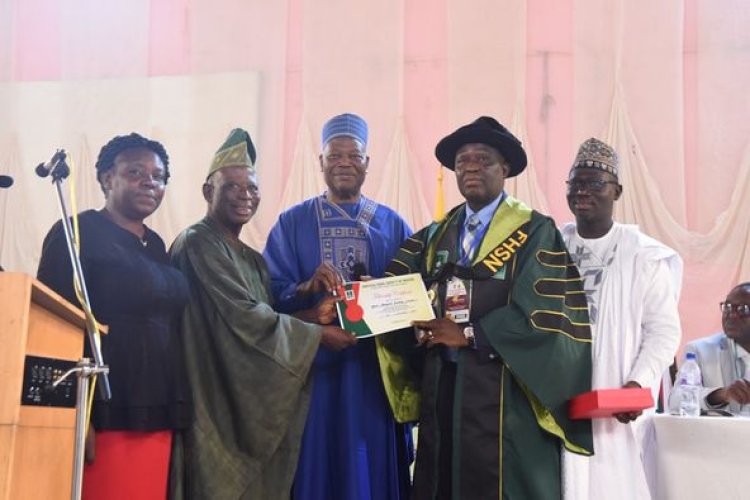 FUOYE Vice-Chancellor, Professor Abayomi Sunday Fasina, Honored with Prestigious Award by HORSTON at 41st Annual Conference