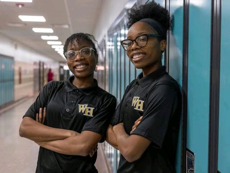 Twin Sisters Gloria and Victoria Guerrier Excel as Best Graduating Students, Set to Embark on Computer Science Journey at Yale University