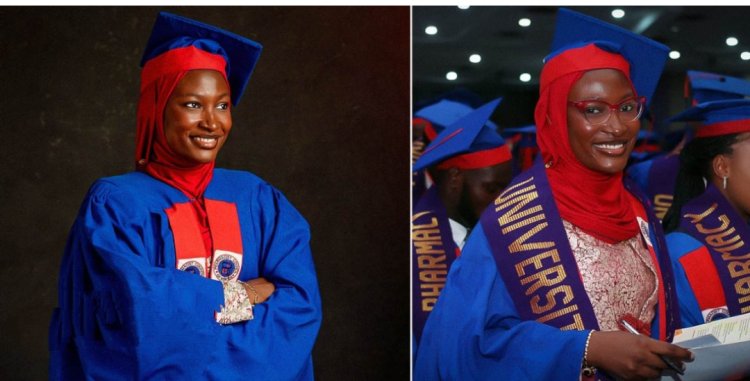 Young Lady Adebayo Khadijah Clinches Best Graduating Student Award, Embarks on Pharmacy Profession