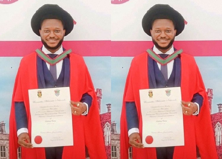 PhD at 25: Nigerian Prodigy Dr. Eddiong Bassey's Remarkable Academic Journey