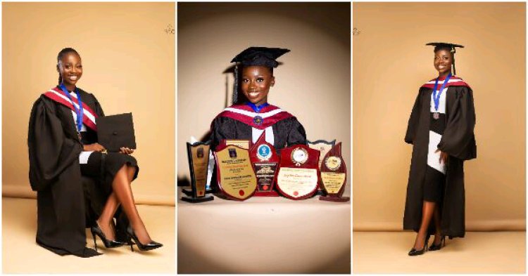 Nigerian Scholar Moyin Emerges Best Graduating Student, Clinching 8 Awards in Economics at Babcock University