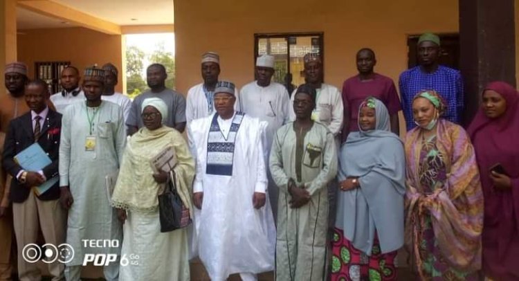 Nigerian Library Association Sokoto State Chapter On An Advocacy EXCO Visit To North West University Sokoto