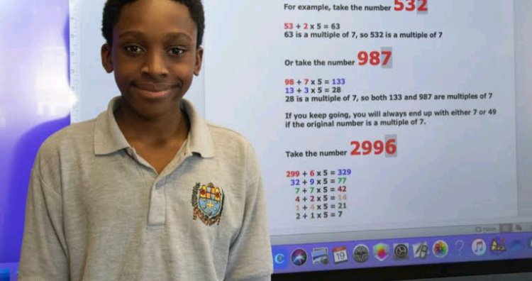 12-Year-Old British-Nigerian Prodigy Becomes Mathematics Scholar with Groundbreaking Discovery