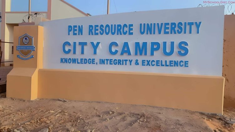 Pen Resource University Post-UTME/DE Form 2023/2024
