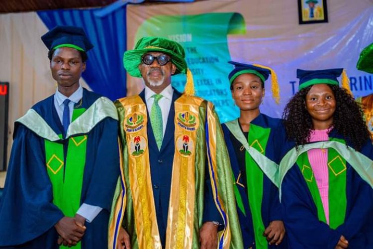 TASUED Convocation: Abiodun Gifts Three Best Graduating Students N2m Each