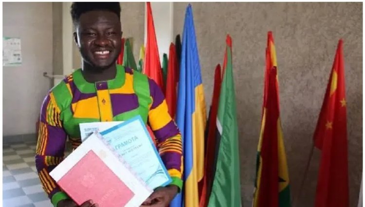 Outstanding Achievement :Ghanaian Student Tops Russian University with Perfect GPA
