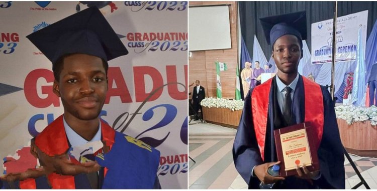 18-year-old Nigerian boy scores 9As WAEC, 347 in JAMB, emerges high school best-graduating student