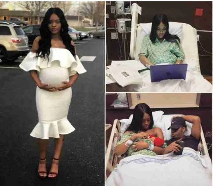 Pregnant 19-Year-Old Nayzia Thomas Graduates with First-Class from Johnson County Community College Amidst Labor Room Exam