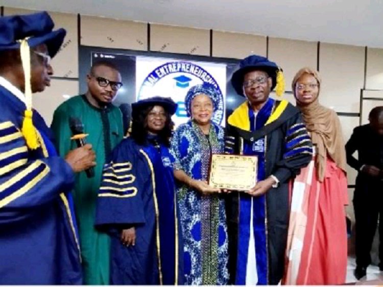 USA Varsity Bestows Professorship on CIPSMN Boss